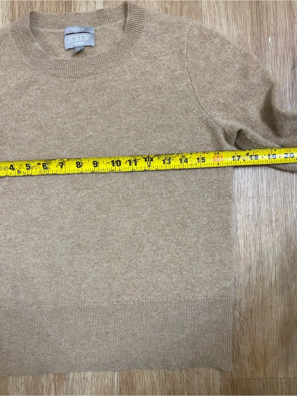 J. Crew 100% cashmere Crewneck Sweater